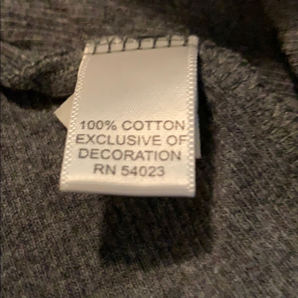 Banana Republic gray scoop neck with ruffles EUC - Picture 5 of 8